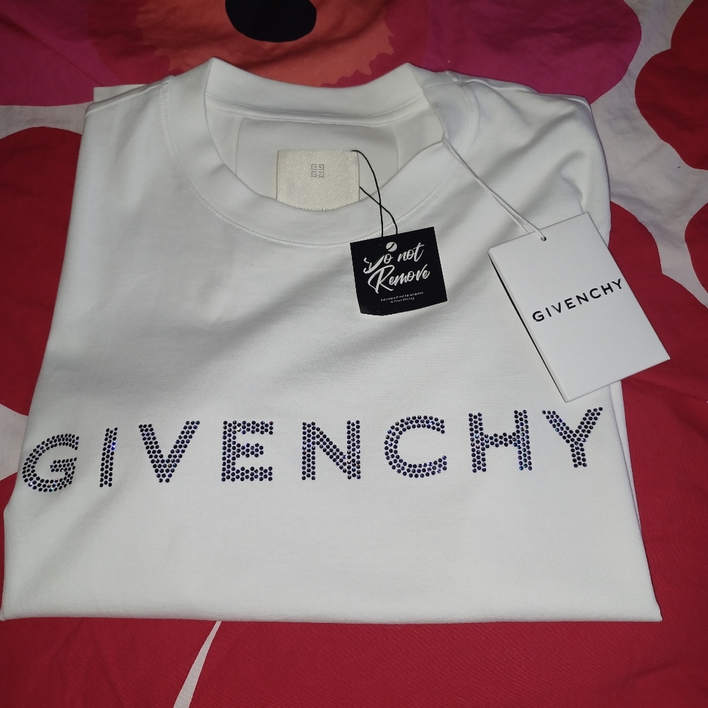 Brand new (with tags)Womens Givenchy embellished tshirt size M
